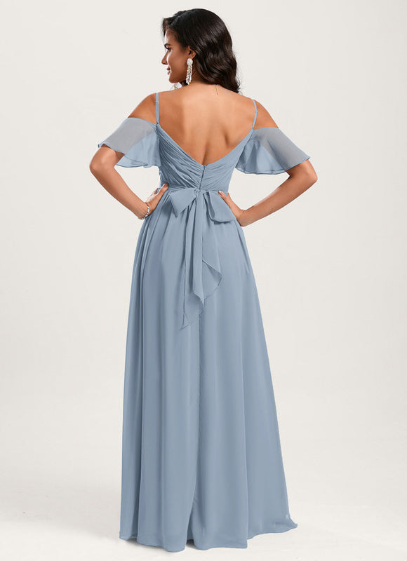 Robe Chic Fluide Ciel - gallery 2