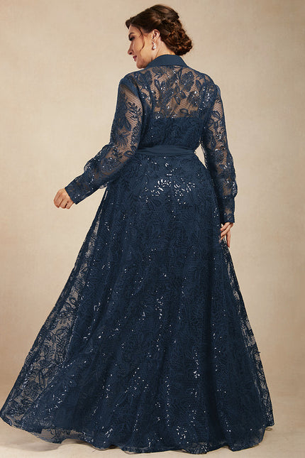 Robe Chic Velours Céleste - gallery 9