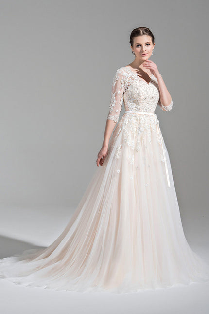 Robe Chic Étoile De Dentelle - gallery 4