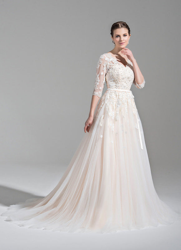 Robe Chic Étoile De Dentelle - gallery 4