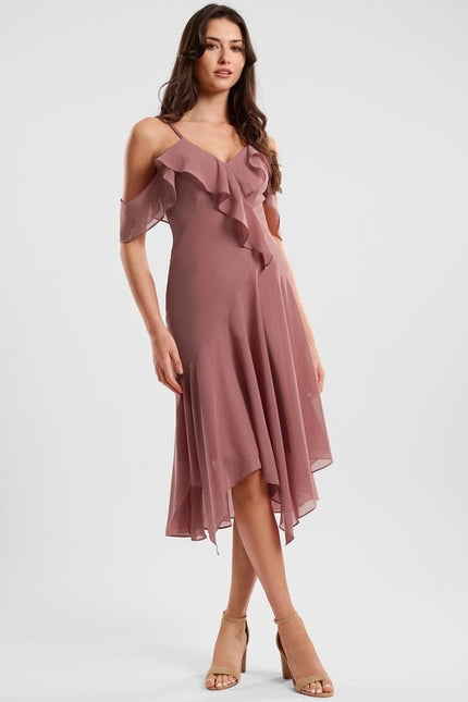 Robe Chic Fluide À Nouer - gallery 1