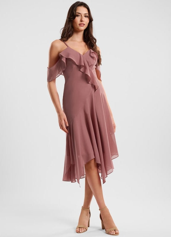 Robe Chic Fluide À Nouer - gallery 1