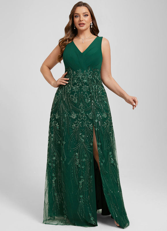 Robe De Soirée Chic Bleu - gallery 8