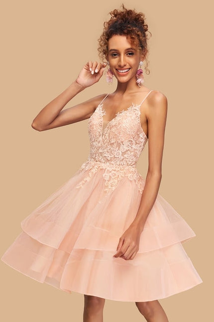 Robe Chic Étoile Rose - gallery 3