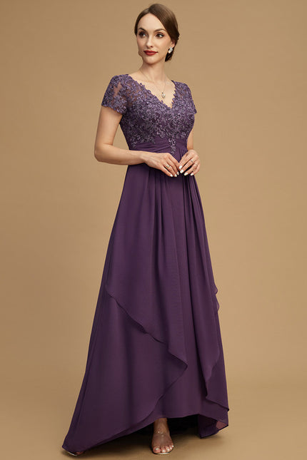 Robe Chic Violette Aérienne - gallery 1