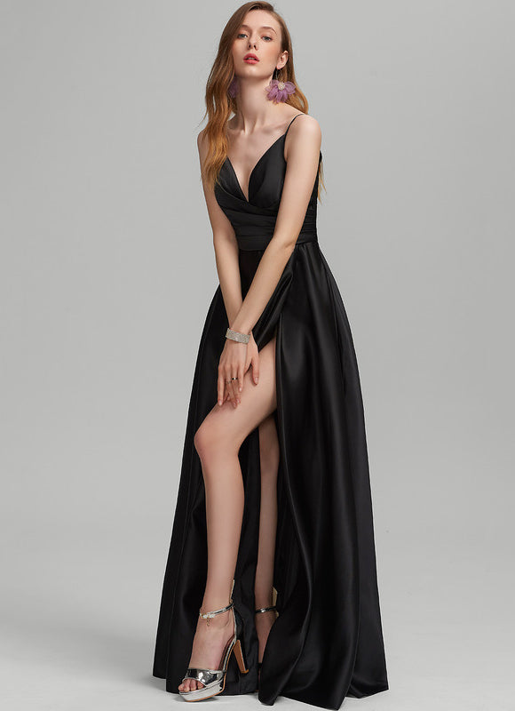 Robe Chic Satin Élégance Nocturne - gallery 4