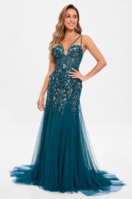 Robe Chic Émeraude Enchantée - gallery 3