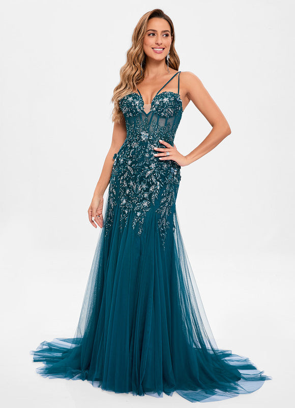 Robe Chic Émeraude Enchantée - gallery 3