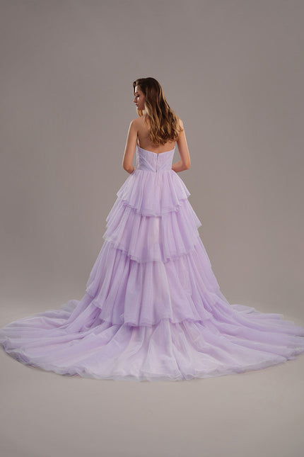 Robe Chic De Mariée Lavande - gallery 3