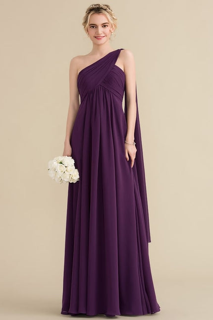 Robe Chic Asymétrique Beige - gallery 1