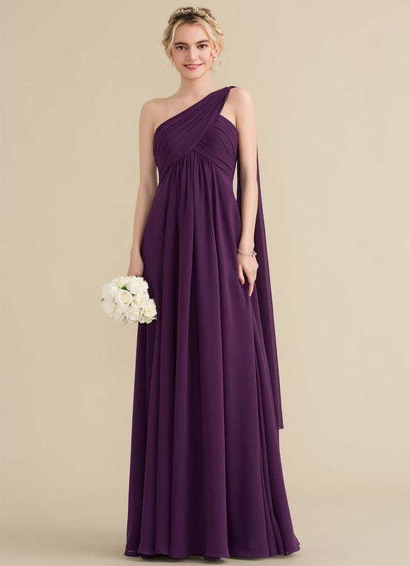 Robe Chic Asymétrique Beige - gallery 1