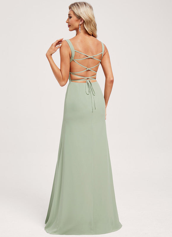 Robe Chic Sirène Bordeaux - gallery 5