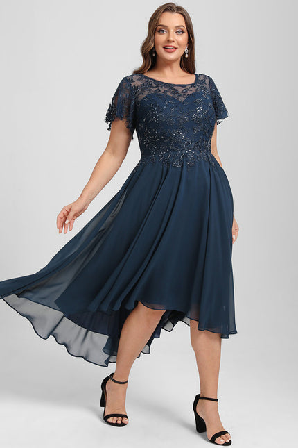 Robe Chic Cocktail Étoilée - gallery 7