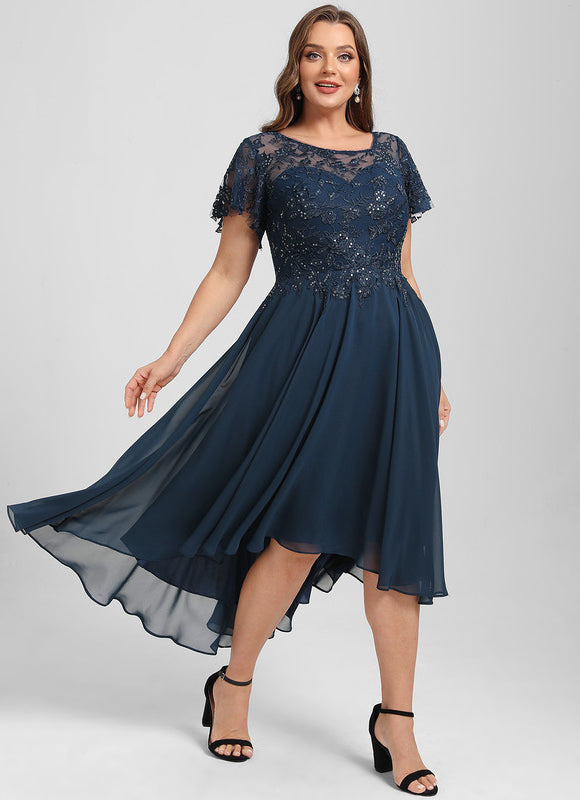 Robe Chic Cocktail Étoilée - gallery 7