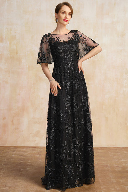 Robe Chic Éclat Noir - gallery 1