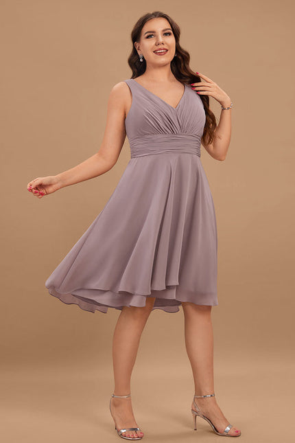 Robe Chic Fluide Bleu Nuit - gallery 6