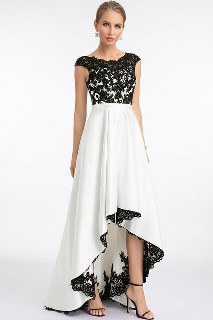 Robe Chic Dentelle Bicolore - gallery 1