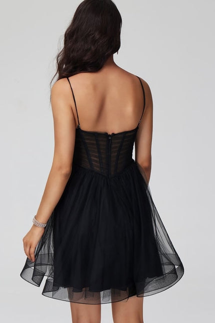 Robe Chic Tulle Plissée - gallery 7