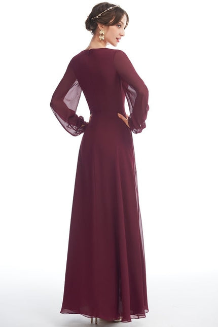 Robe Chic Fluide Bleu Nuit - gallery 4