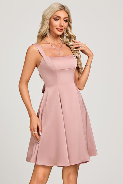 Robe Chic Étreinte De Satin - gallery 4