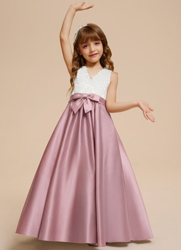 Robe Chic Satinée Enfant - gallery 8