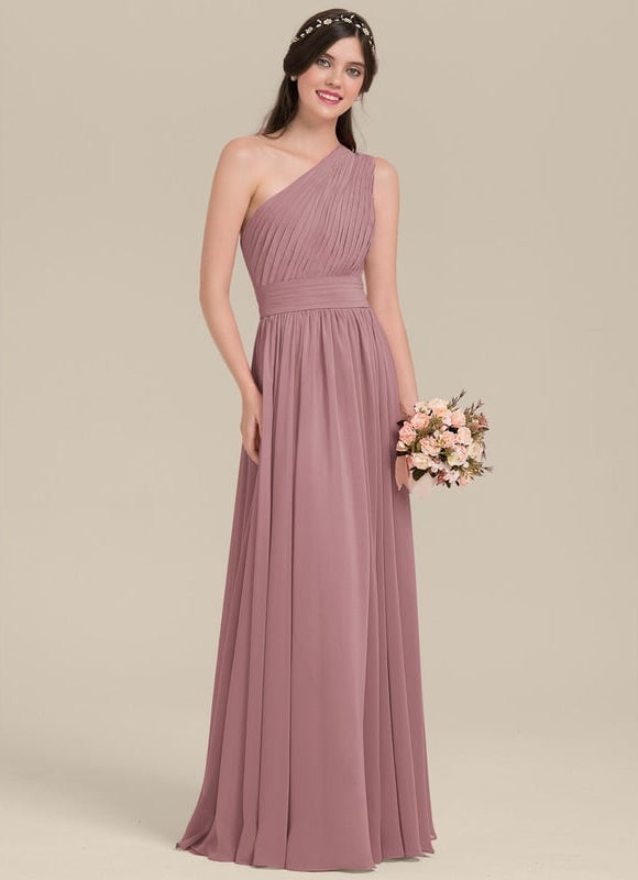 Robe Chic Asymétrique Beige - gallery 3