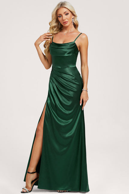 Robe Chic Ombre Émeraude Étoilée - gallery 3