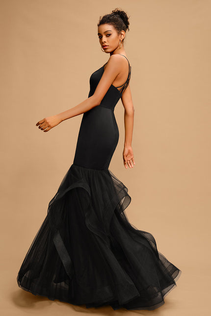 Robe Chic Sirène Veloutée - gallery 1