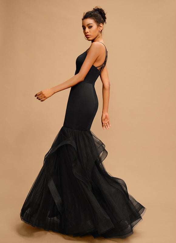 Robe Chic Sirène Veloutée - gallery 1