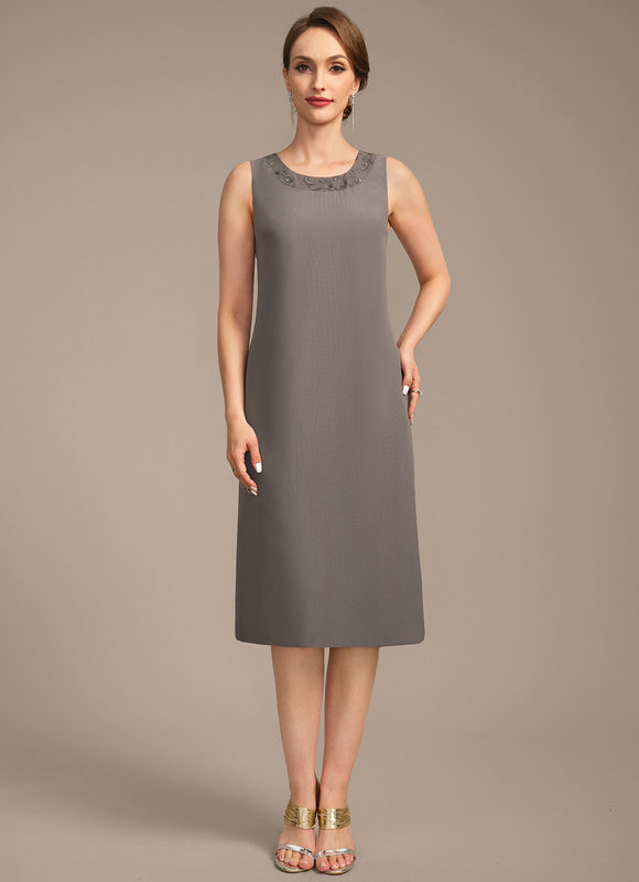 Robe Chic Veste Élégante Grise - gallery 7