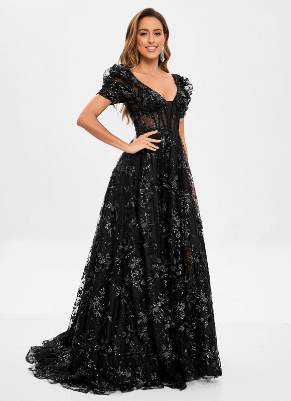 Robe Chic Noire Glamour - gallery 2