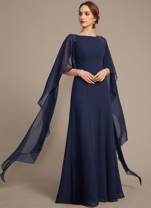 Robe Chic Bleu Nuit Élégante - gallery 2