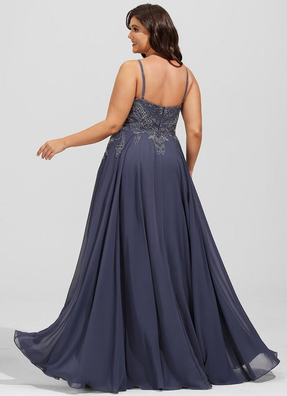 Robe Chic Aérienne Grise - gallery 9