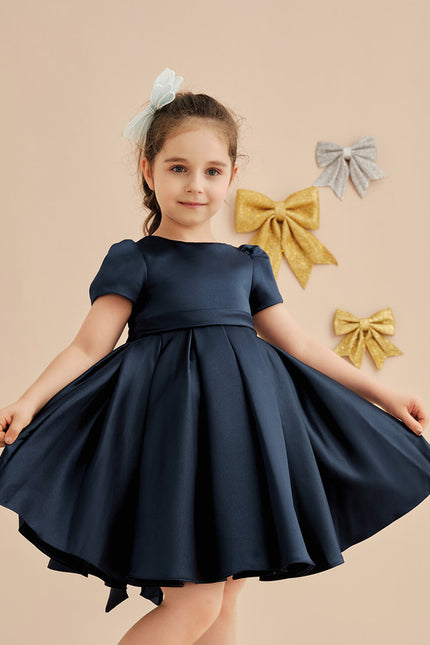 Robe Chic Satin Étoile Enfant - gallery 6