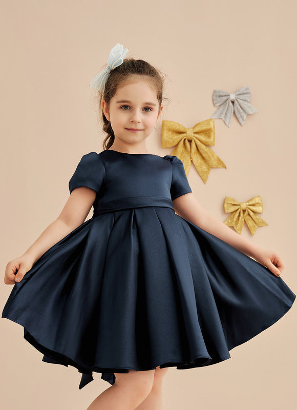 Robe Chic Satin Étoile Enfant - gallery 6