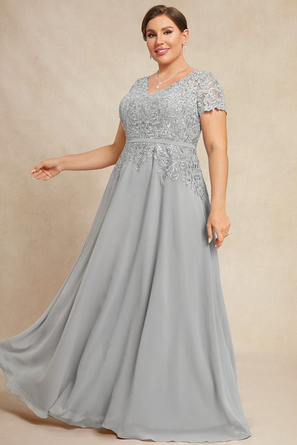 Robe Chic Longue Bleu Cobalt - gallery 4