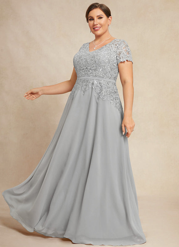 Robe Chic Longue Bleu Cobalt - gallery 4