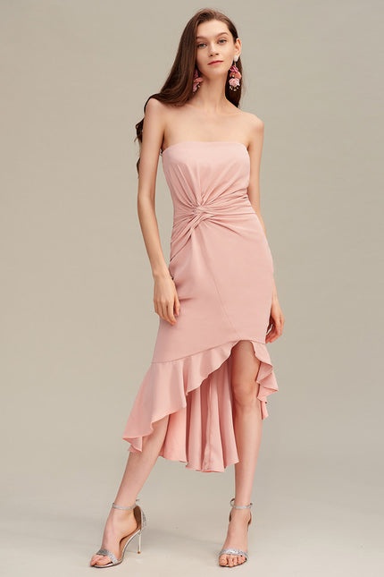 Robe Chic Midi Asymétrique