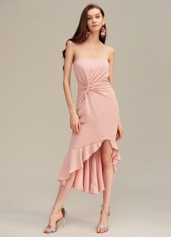 Robe Chic Midi Asymétrique