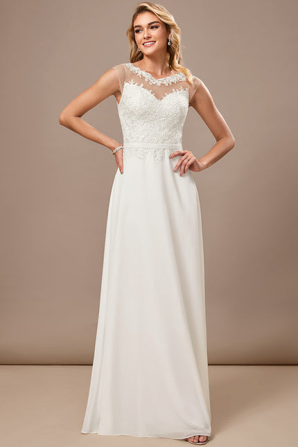 Robe Chic Col Bateau Dentelle - gallery 3