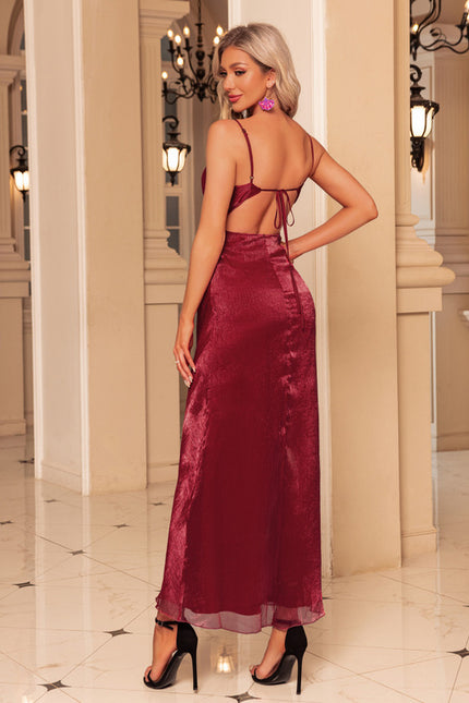 Robe Chic Maxi Chic Bordeaux - gallery 6
