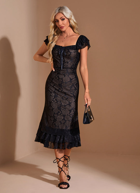 Robe Chic Ébène Velouté - gallery 5