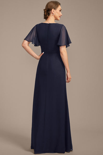 Robe Chic Mousseline Céleste - gallery 6