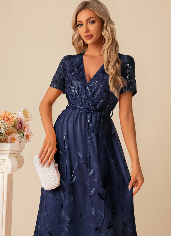 Robe Chic Cocktail Pailletée - gallery 7