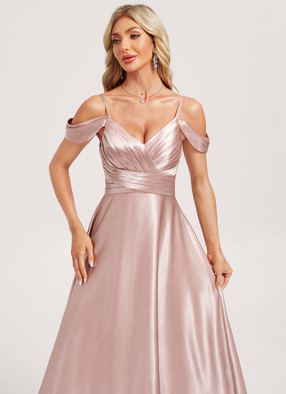 Robe Chic Satin Fluide - gallery 3