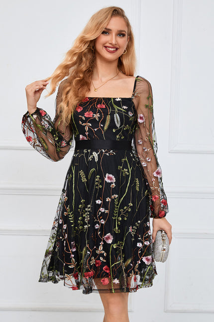 Robe Chic Tulle Brodée - gallery 7