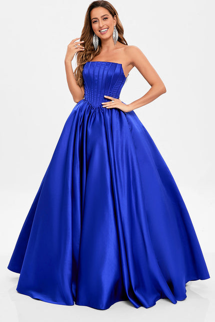 Robe Chic Satinée Royale - gallery 2