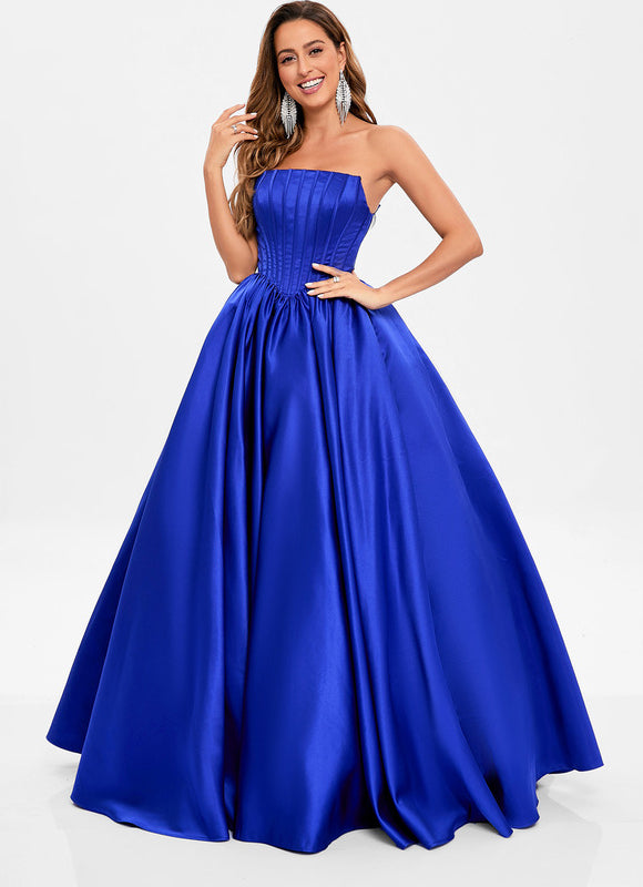 Robe Chic Satinée Royale - gallery 2