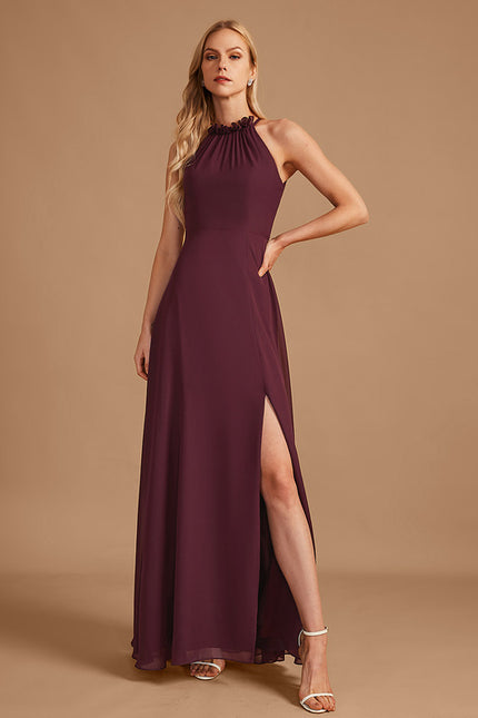 Robe Chic Col Montant Évasée