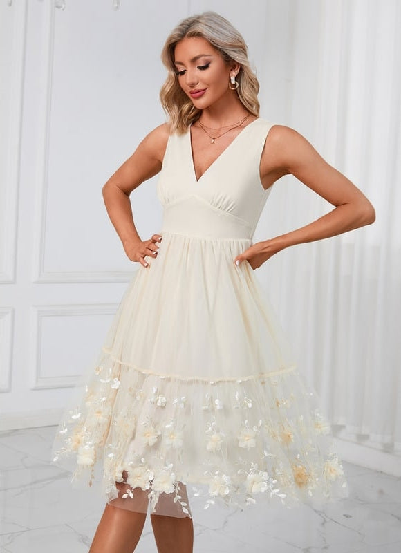 Robe Chic Fleurie V Midi - gallery 2